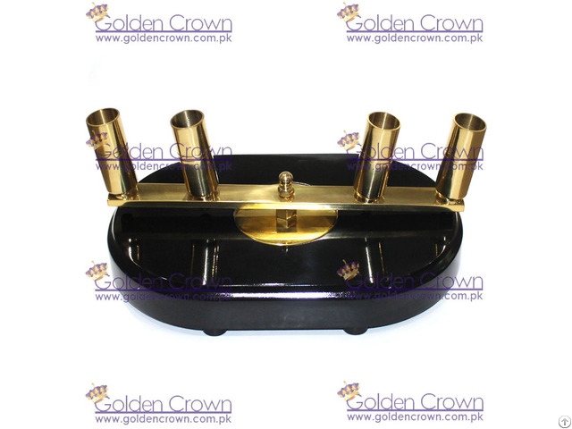 Ceremonial Black Flagpole Base Supplier