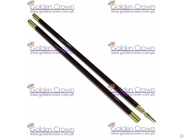 Flag Poles Wooden Ceremonial