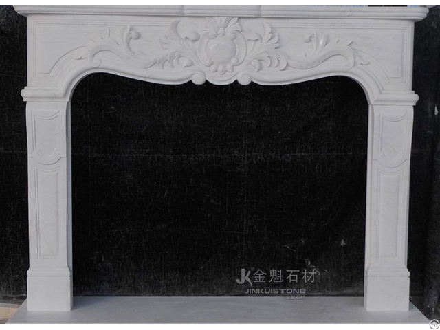 Custom Popular Design Hand Carved Decorative Fireplace Mantles