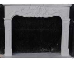 Custom Popular Design Hand Carved Decorative Fireplace Mantles