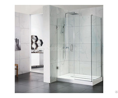 Frameless Hinged Shower Door