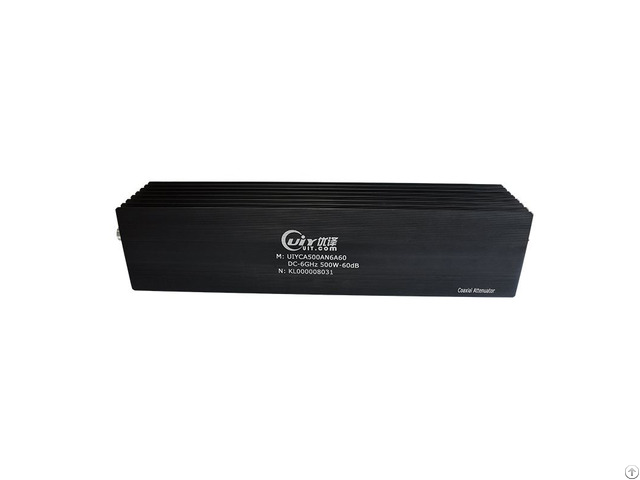 Rf Coaxial Attenuator Fixed 10 To 60db 500w
