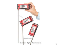 Handheld Precision Temperature Digital Readout Thermometer With Wireless Data Transmission