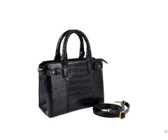 Crocodile Female Fashion Mini Satchel Bag