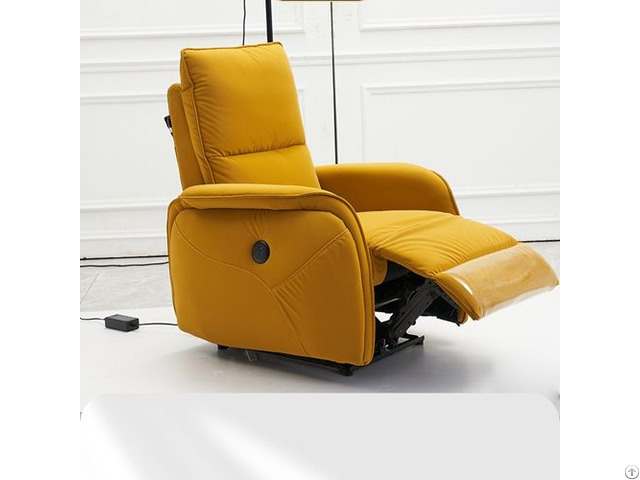 Space Capsule Technology Fabric Single Electric Rear Reclining Sofa Multifunctional Chair
