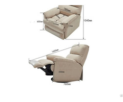 Single Fabric Space Capsule Multifunctional Sofa