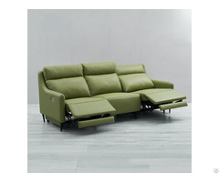 Living Room Straight Row Three Seat First Class Fashion Space Capsule Electric Function Sofa