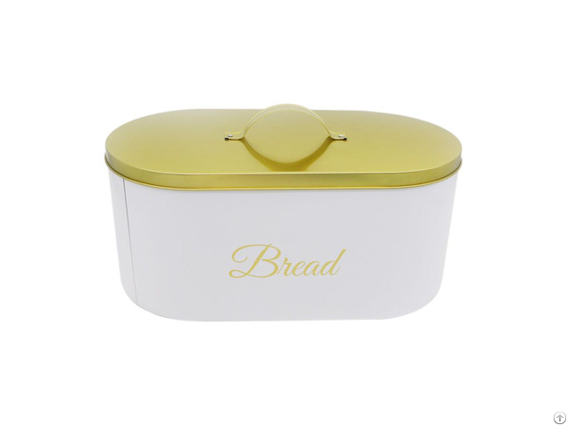 Oval Bread Tin Box Containers