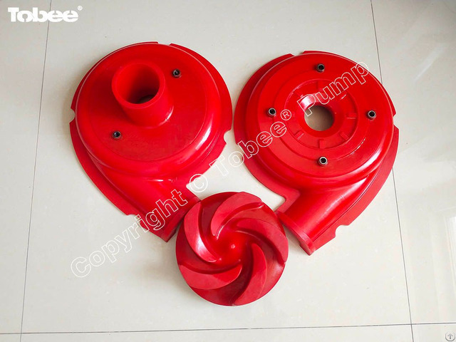 Tobee® Mining Slurry Pump Polyurethane Wet Parts
