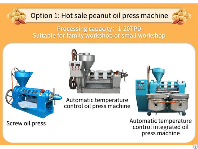 Latest Technology Groundnut Oil Pressing Equipment