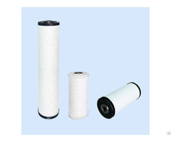 Grooved Polypropylene Sediment Filter