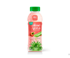 Pet Bottle 330ml Aloe Vera With Pulp Drink Apple Flavor