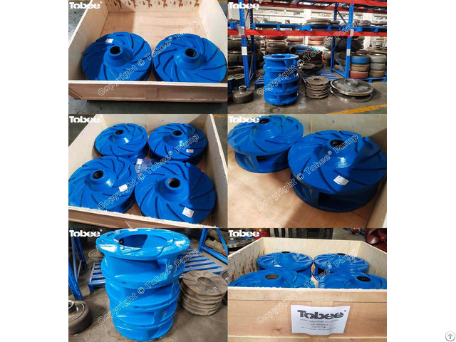 Tobee® 300f L Mineral Process Light Duty Pumps Wearing Parts Impeller Rsl30147a05
