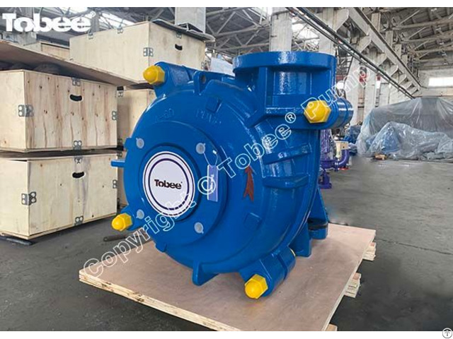 Tobee® Metal Lined Centrifugal Sludge Slurry Pump Th6x4d