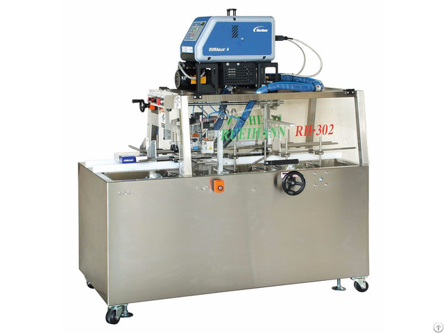 Rh 302 Semi Auto Carton Sealing Packaging Machine