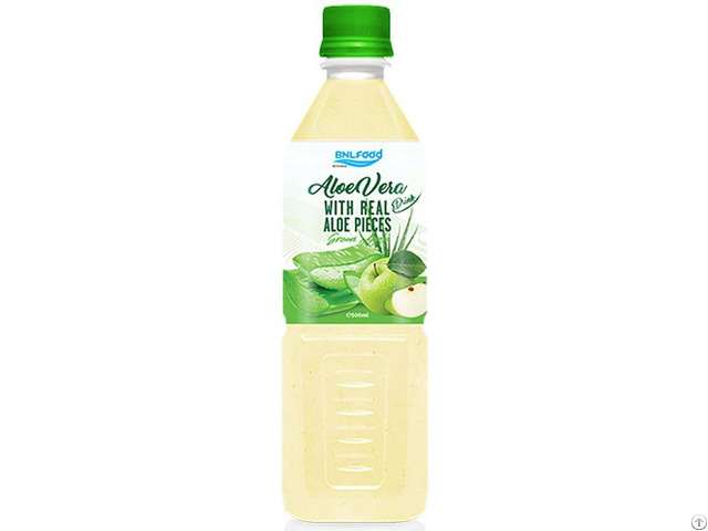 Aloe Vera Juice With Apple 500ml Pet Bottle