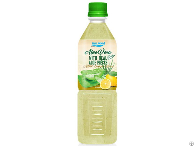 Aloe Vera Juice With Lime 500ml Pet Bottle