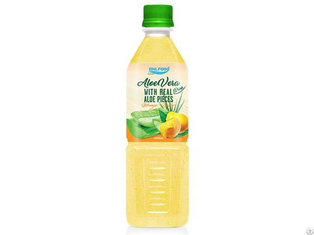 Aloe Vera Juice With Mango 500ml Pet Bottle