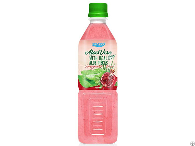 Aloe Vera Juice With Pomegranate 500ml Pet Bottle