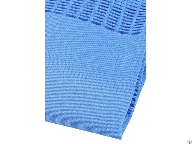 100% Polyester 280cm Inherent Flame Retardant Knitting Antibacterial Hospital Curtain
