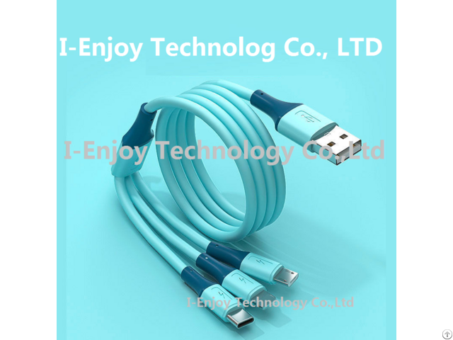 20w Pd 3-in-1 Charger Cable For Iphone And Cell Phone