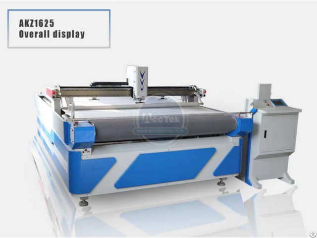 Auto Feeding Cnc Flatbed Fabric Plotter Cutter