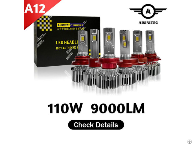 Led Car Headlight Bulb A12