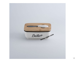 Butter Dish And Lid Knife