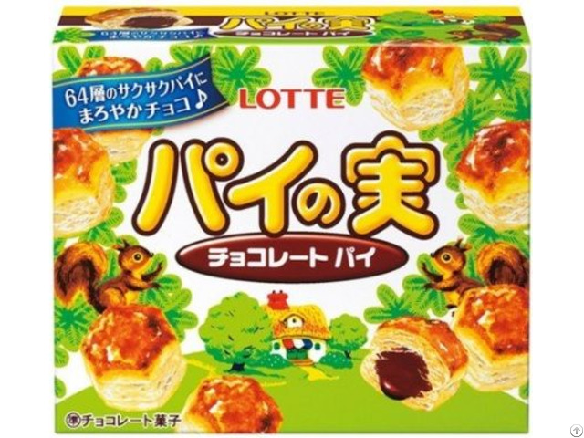 Lotte Pie Fruit Chocolate 73g