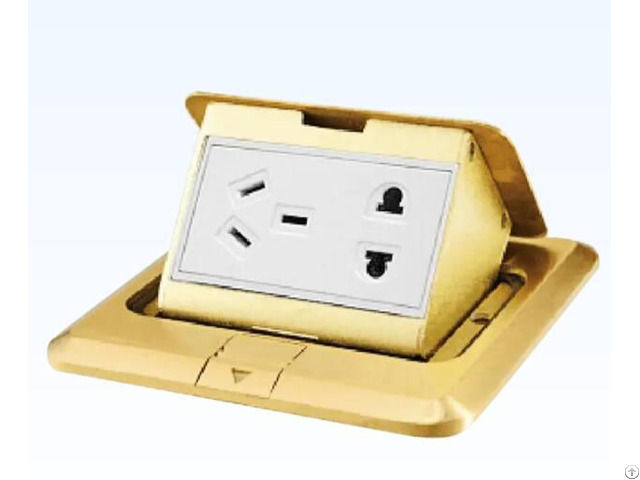 Pop Up Ground Plug Socket Copper Cabling Series Power Distribution Accessory