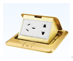 Pop Up Ground Plug Socket Copper Cabling Series Power Distribution Accessory