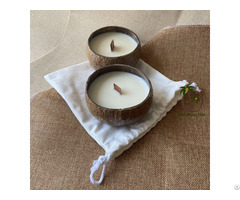 Coconut Shell Candle