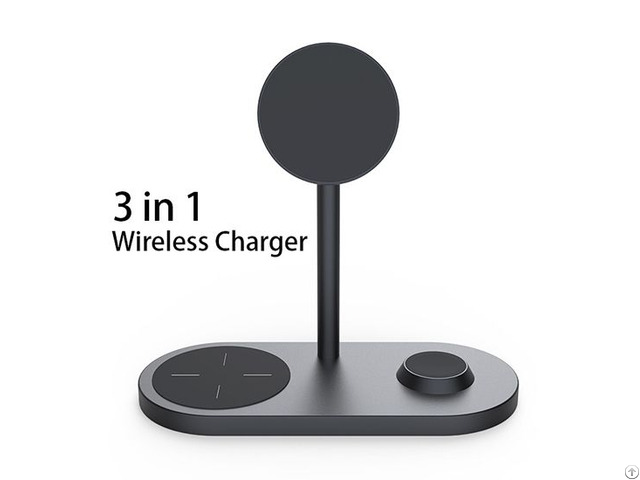 30w 3 In 1 Magnetic Wireless Charging Stand For Iphone 12\13\14 Etc