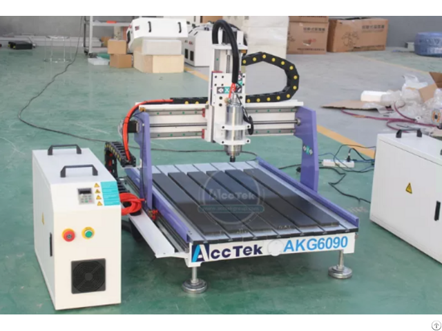 Jinan Acctek Pvc Wood Aluminum Iron Stainless Steel Copper Stone Cutting Cnc Route