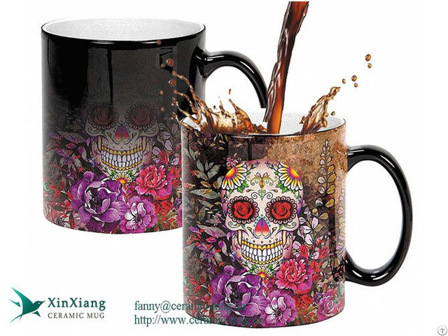 Custom Color Changing Sublimation Mugs Magic Cups Manufacturers