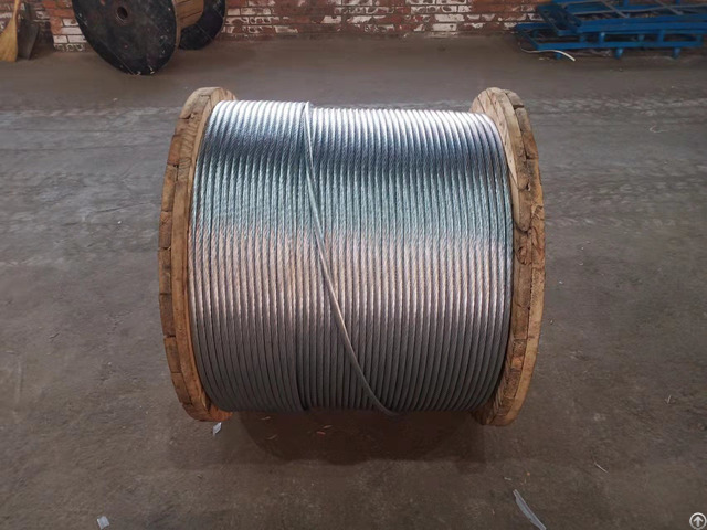 Zn 5%al Mischmetal Alloy Coated Steel Wire Strands Galfan