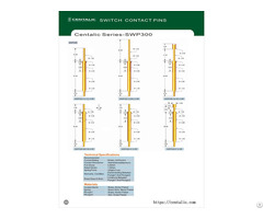 Switch Probe Test Pogo Pin Swp300 Series For Connection