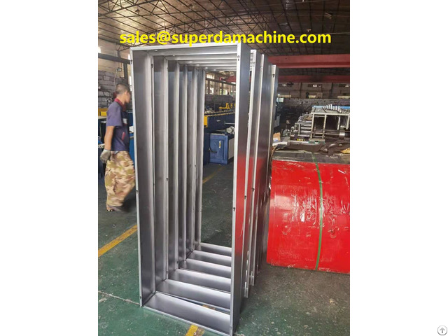 Best Fire Hose Reel Cabinet Roll Forming Machine Production Line