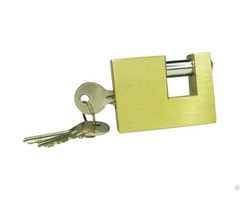 Rectangular Brass Padlock