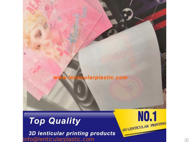 Flexible Lenticular Fabrics Tpu Material 3d Printing Patch For Clothing