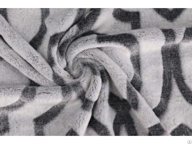 Double Sided Cashmere Plaid Printed Flannel Fleece Fabric
