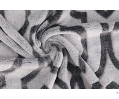 Double Sided Cashmere Plaid Printed Flannel Fleece Fabric