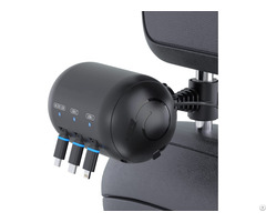 Multi Car Retractable Backseat 3 In 1 Phone Charging Station Box