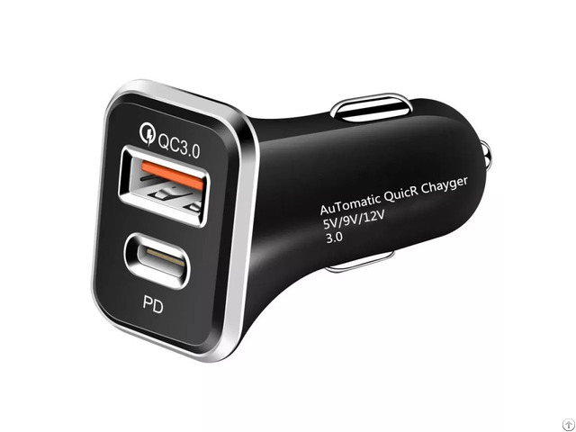 30w Dual Usb Multifunctional Smartphone Car Fast Charger