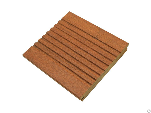 Light Carbonized Outdoor Strand Woven Bamboo Decking Boards