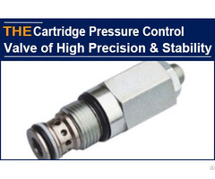 Hydraulic Cartridge Pressure Valve High Precision And Stability