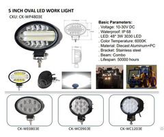 Creek 5 Inch 144w Oval Tractor Led Work Light