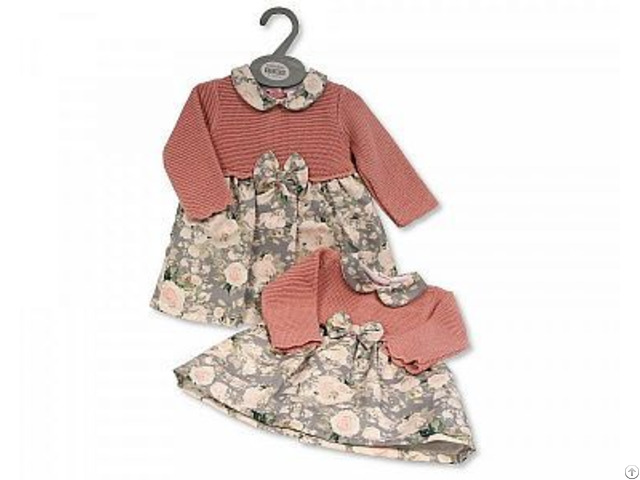 Baby Mädchen Kleid Mit Schleife