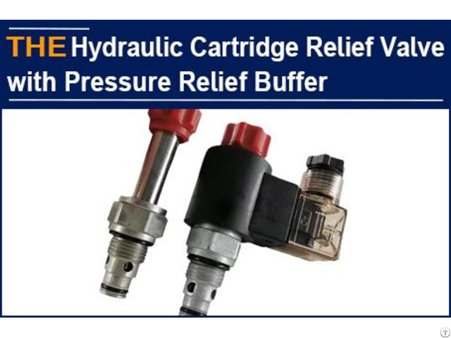 Cartridge Valve With Pressure Relief Buffer