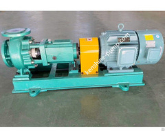 Horizontal Fluoroplastic Liner Chemical Centrifugal Pump For Acids Unloading